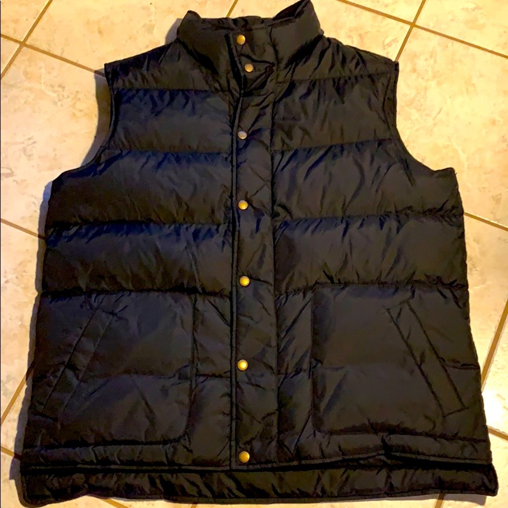 Lands’ End down Vest